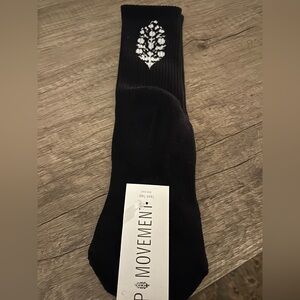 FP Movement Last Lap black socks with logo